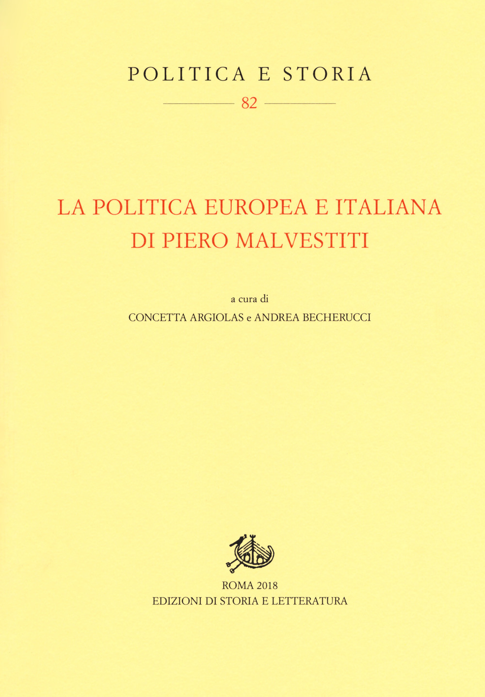 La politica europea e italiana di Piero Malvestiti