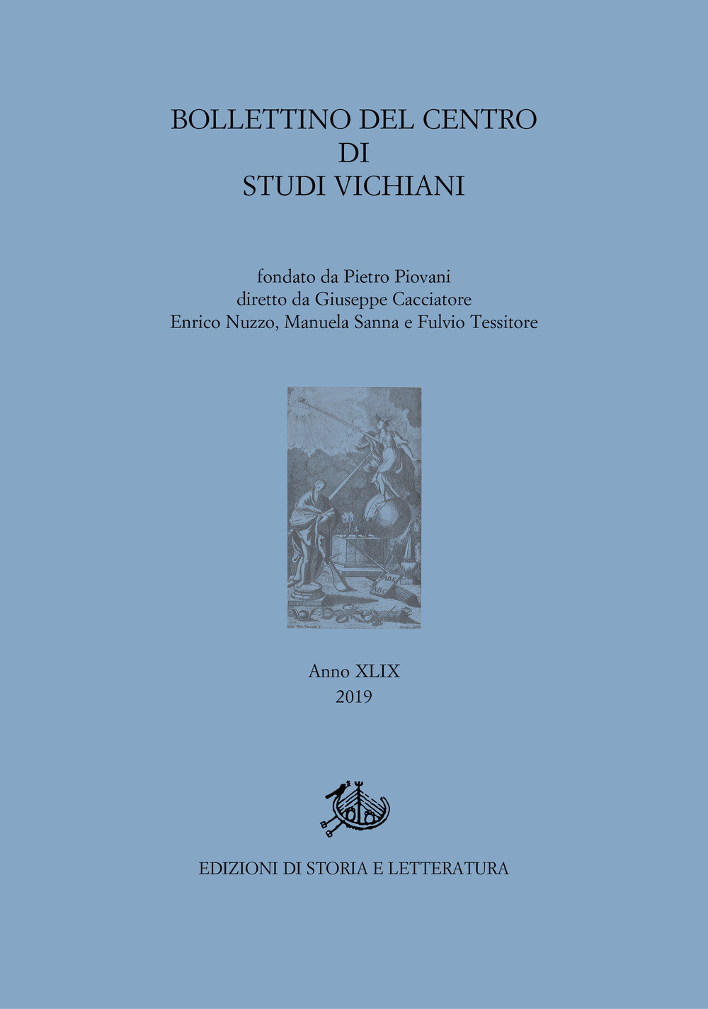 Bollettino del Centro di studi vichiani. Vol. 49