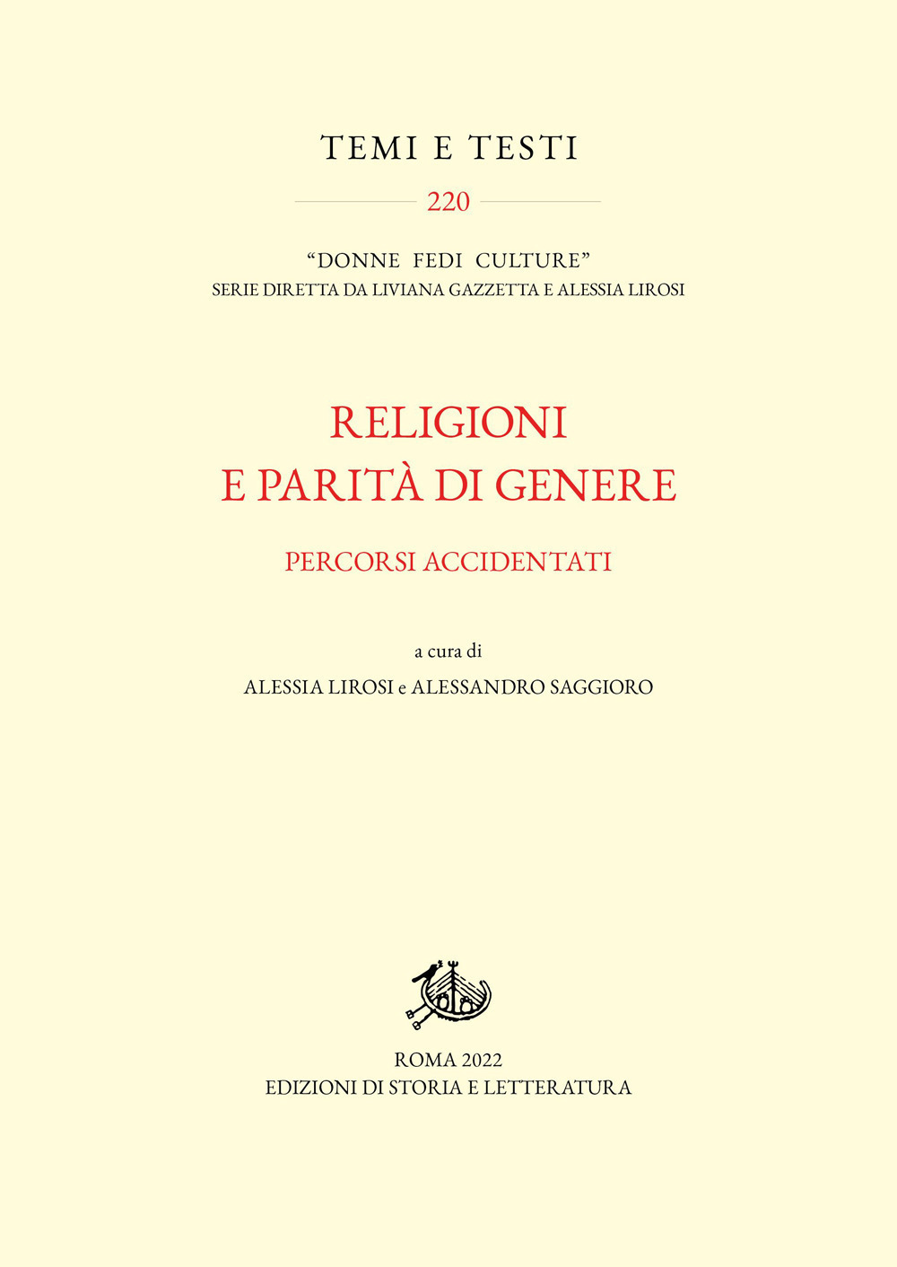 Religioni e parità di genere. Percorsi accidentati