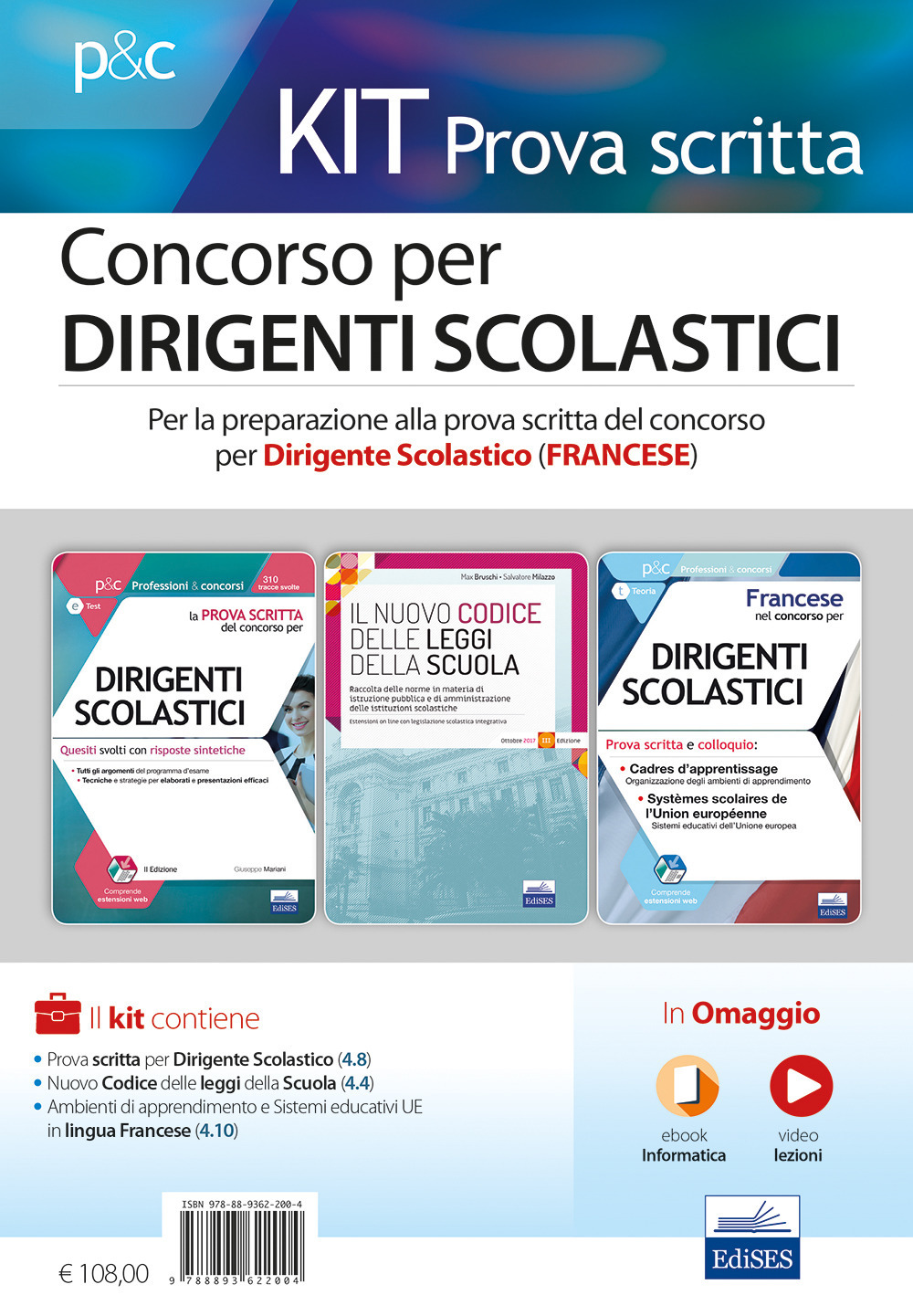 Concorso per dirigenti scolastici. Per la preparazione alla prova scritta del concorso per dirigente scolastico (francese). Kit prova scritta. Con e-book. Con espansione online