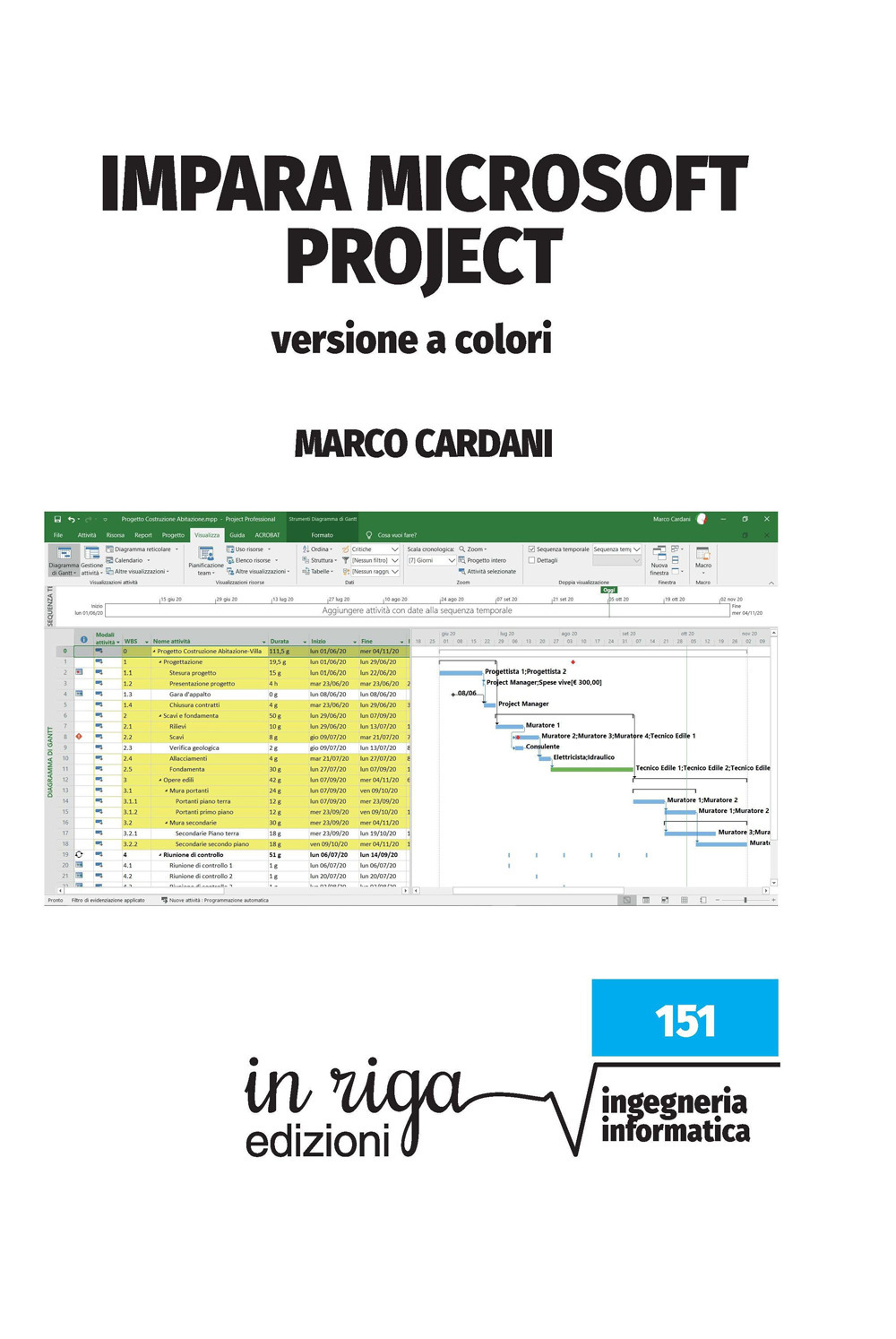 Impara Microsoft Project. Versione a colori