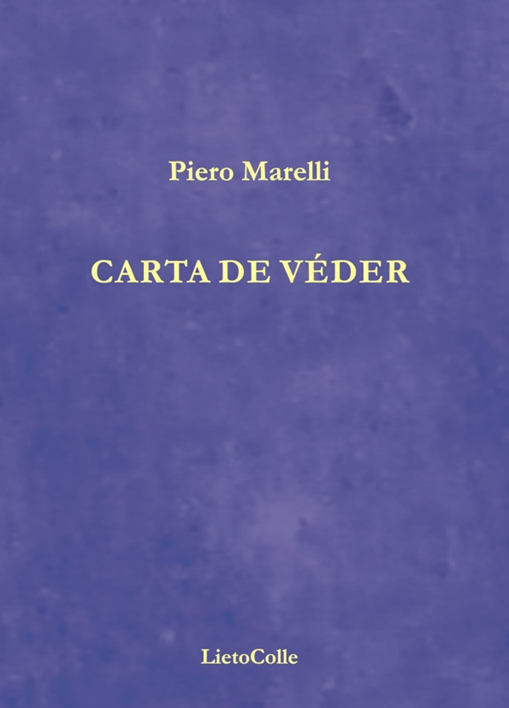 Carta de véder