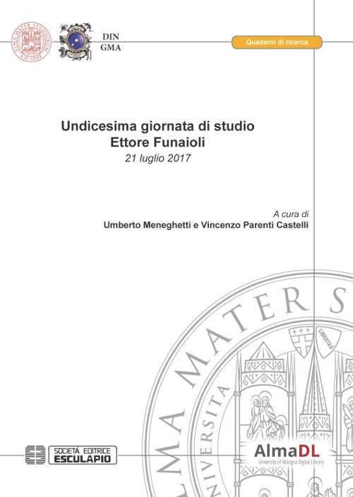 Undicesima giornata di studio Ettore Funaioli (21 luglio 2017)