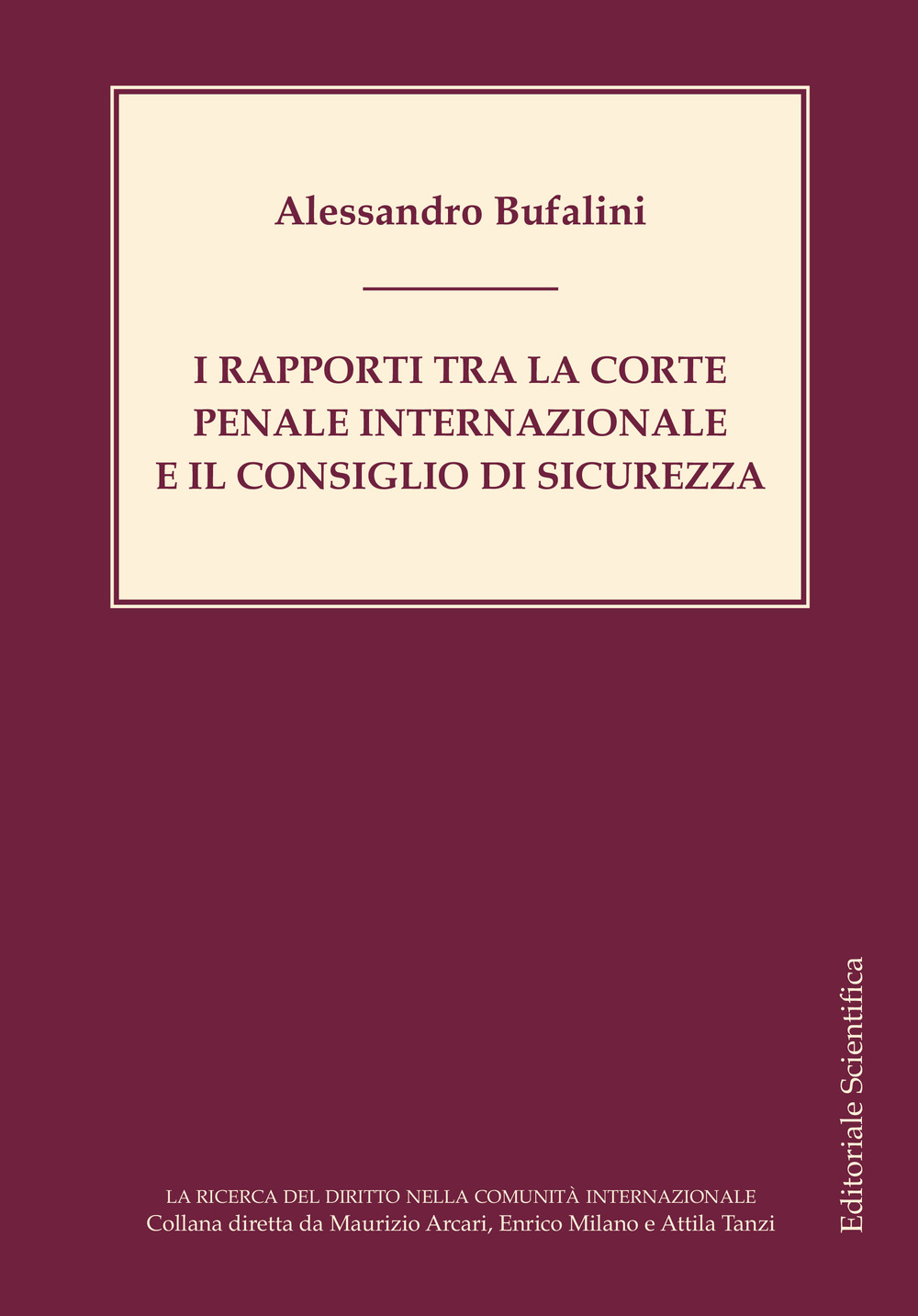 I rapporti tra la Corte penale internazionale e il Consiglio di sicurezza