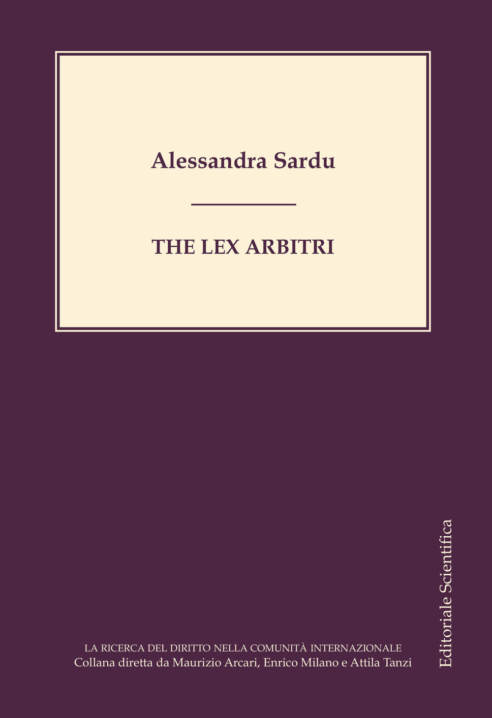 The lex arbitri