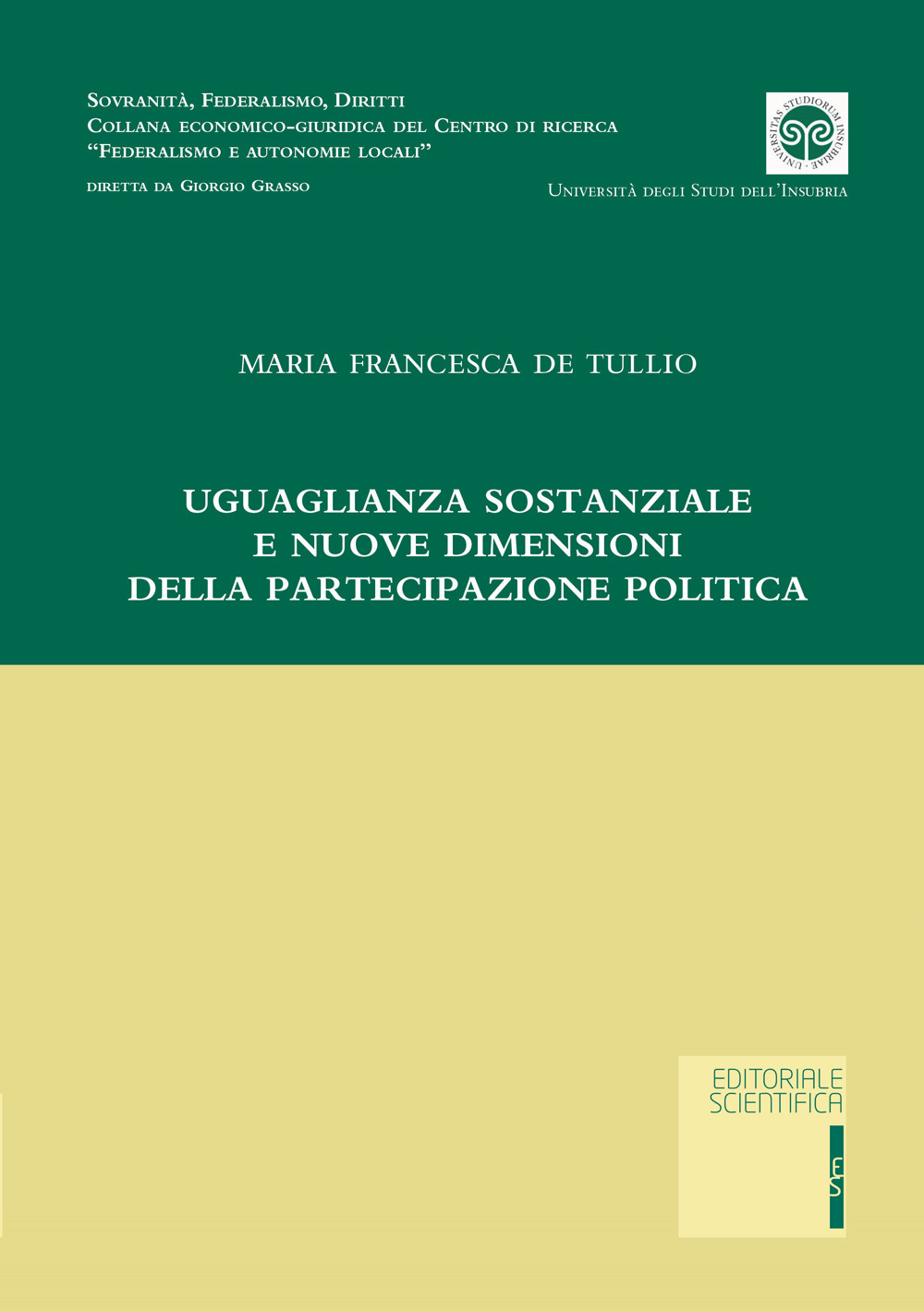 Uguaglianza sostanziale e nuove dimensioni della partecipazione politica