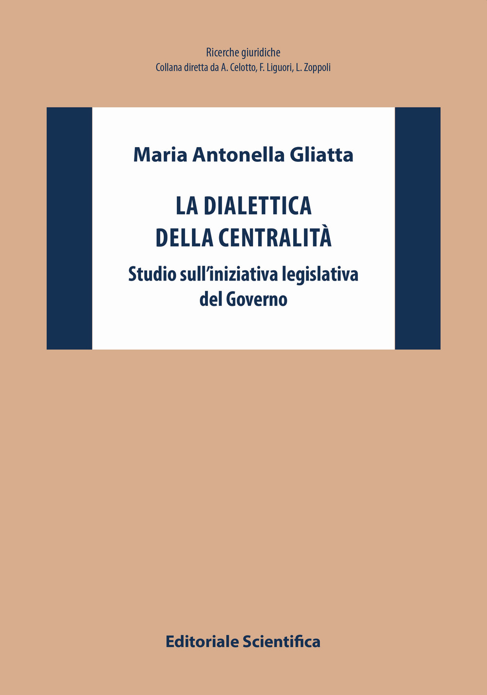 La dialettica della centralità. Studio sull'iniziativa legislativa del Governo