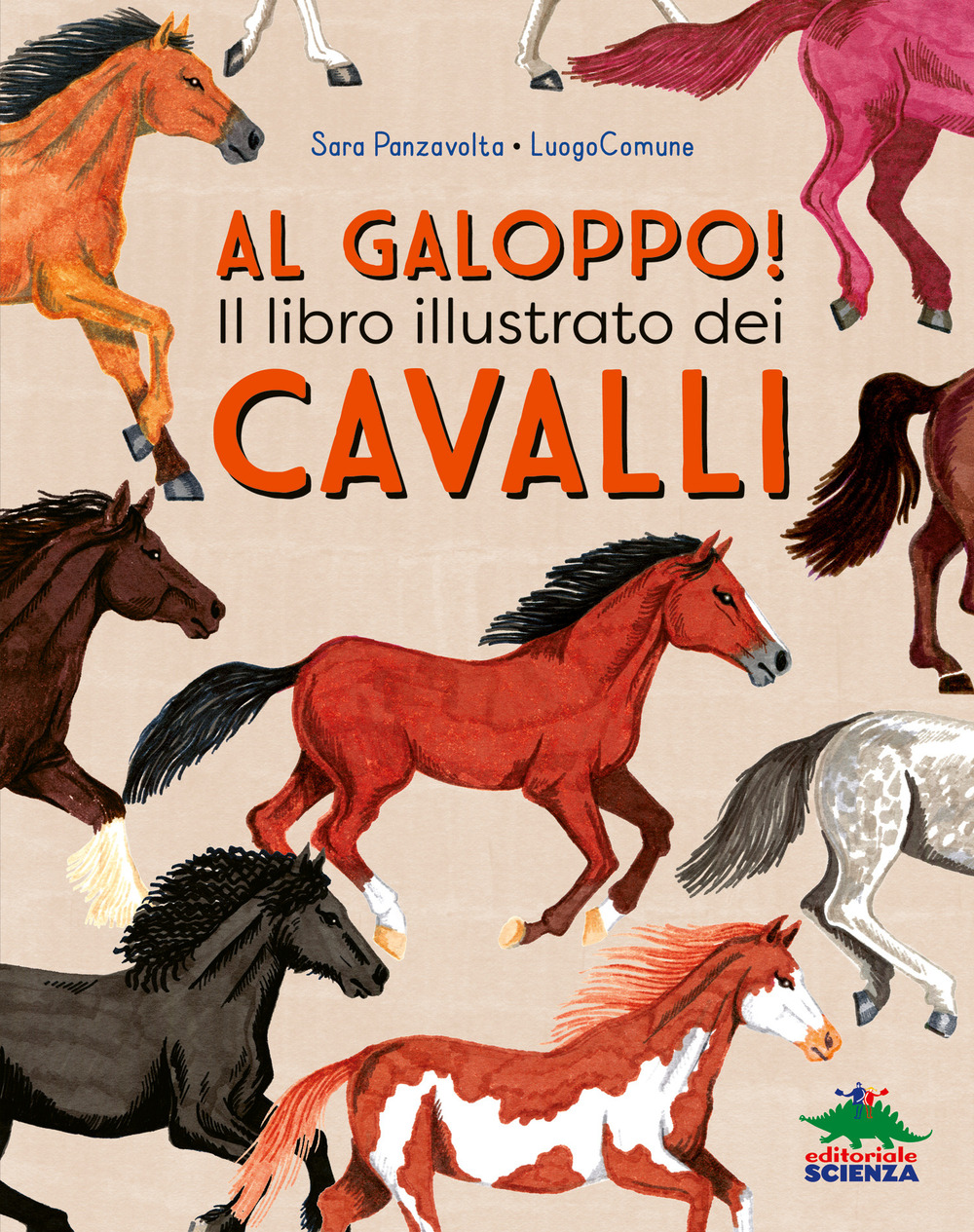 Al galoppo! Il libro illustrato dei cavalli. Ediz. a colori