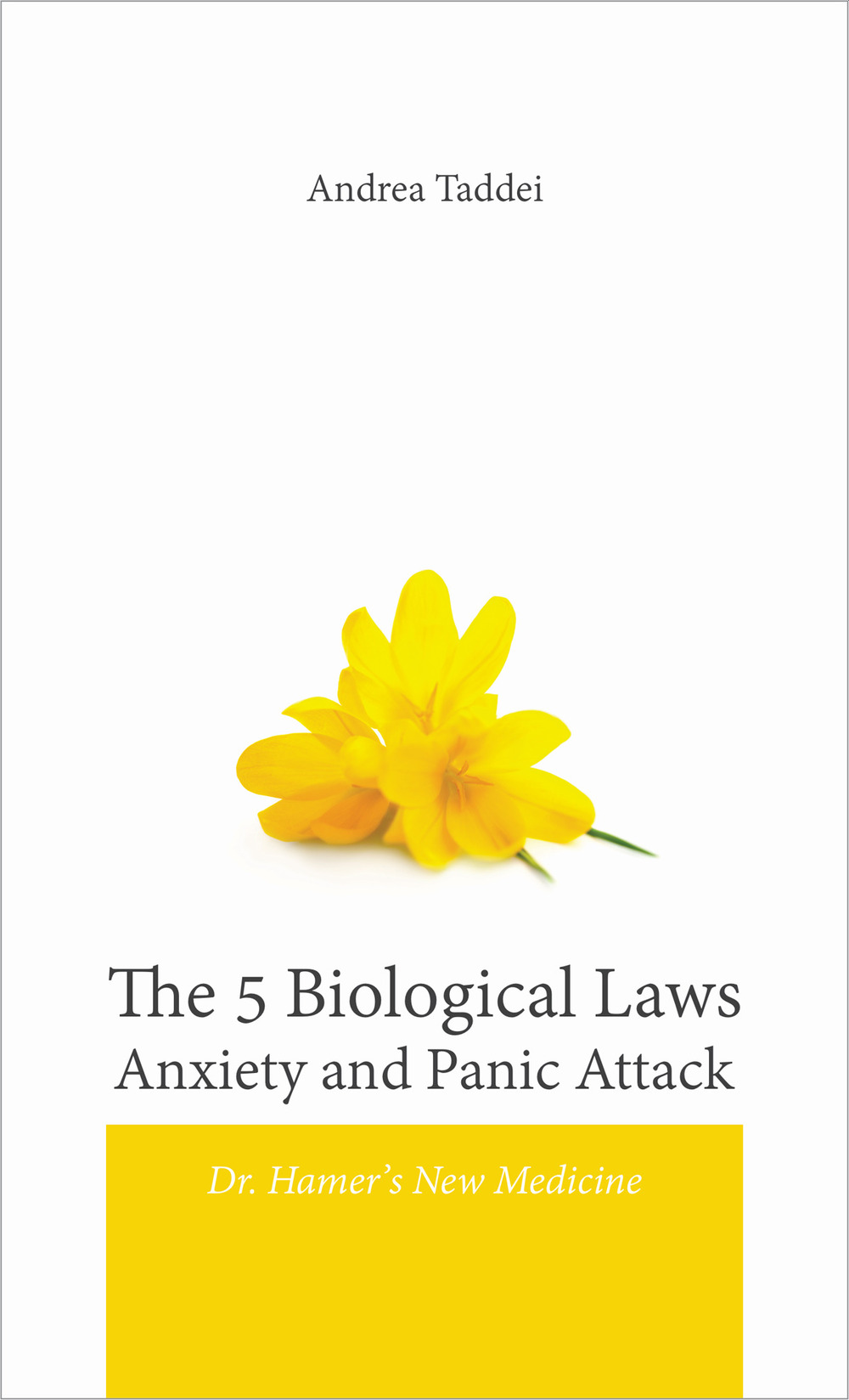 The 5 biological laws anxiety and panic attack. Dr. Hamer's new medicine