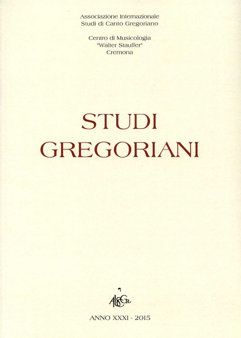 Studi gregoriani (2015)