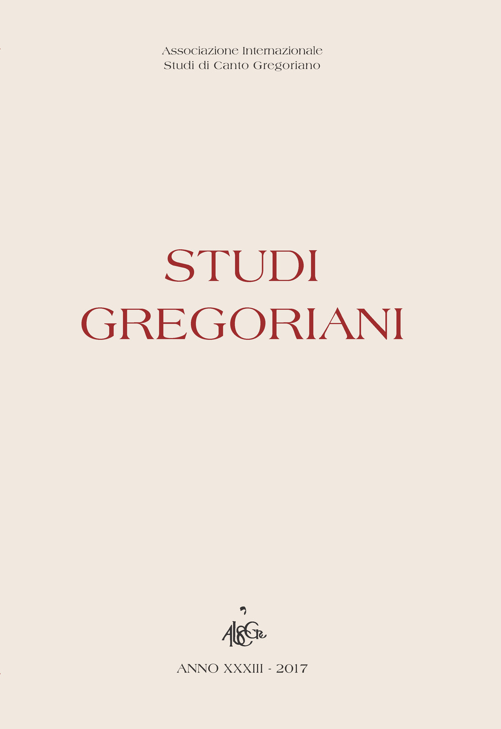 Studi gregoriani (2017)