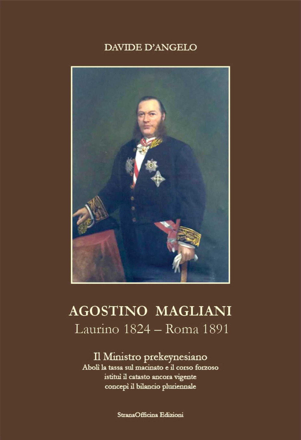 Agostino Magliani. Laurino 1824-Roma 1891