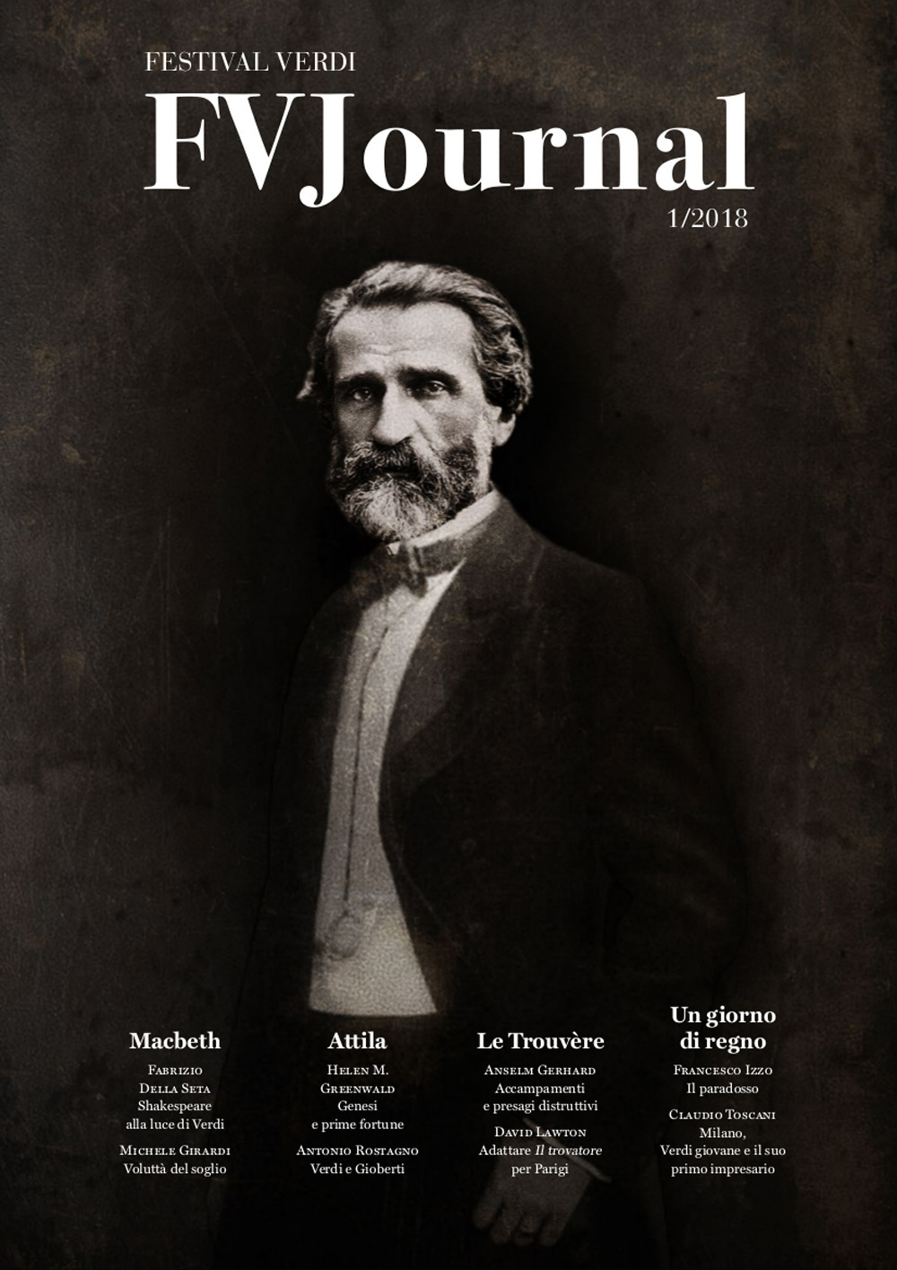 FVJournal. Festival Verdi Journal (2018). Vol. 1