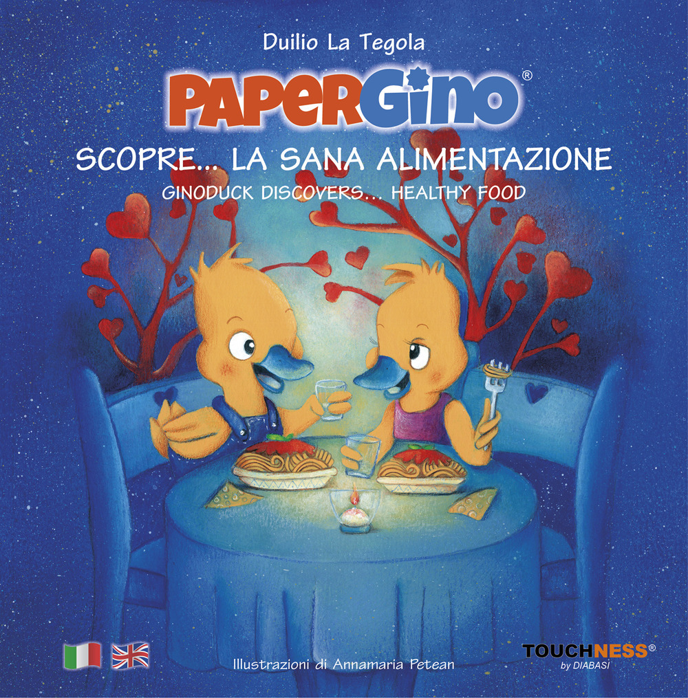 Papergino scopre... La sana alimentazione. Ediz. italiana e inglese