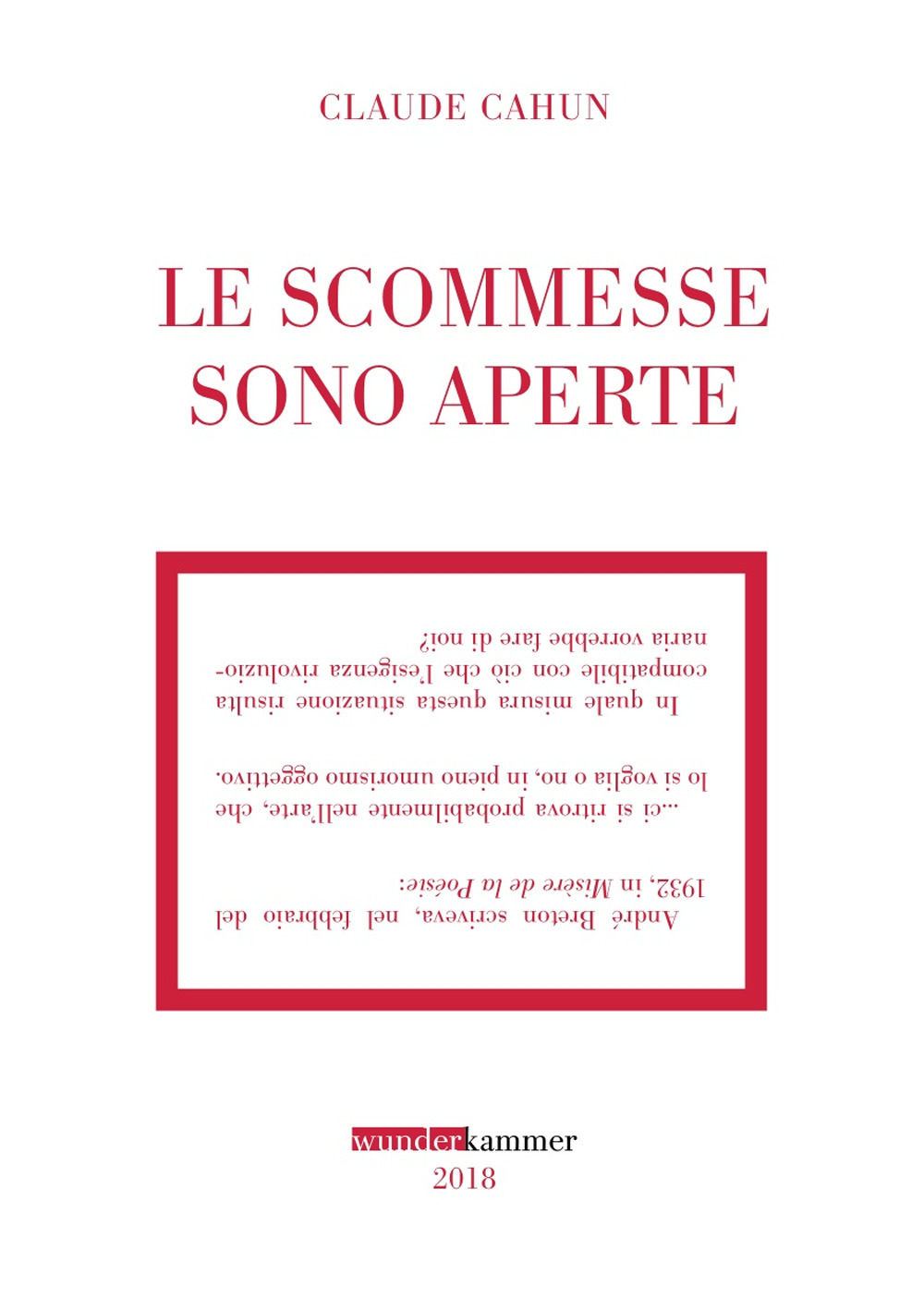 Le scommesse sono aperte