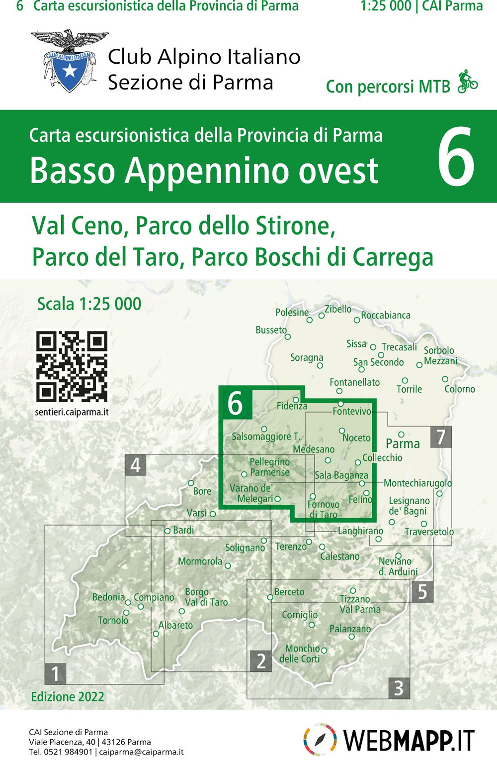 Basso Appennino ovest. Val Ceno, Parco dello Stirone, Parco del Taro, Parco Boschi di Carrega. Ediz. integrale