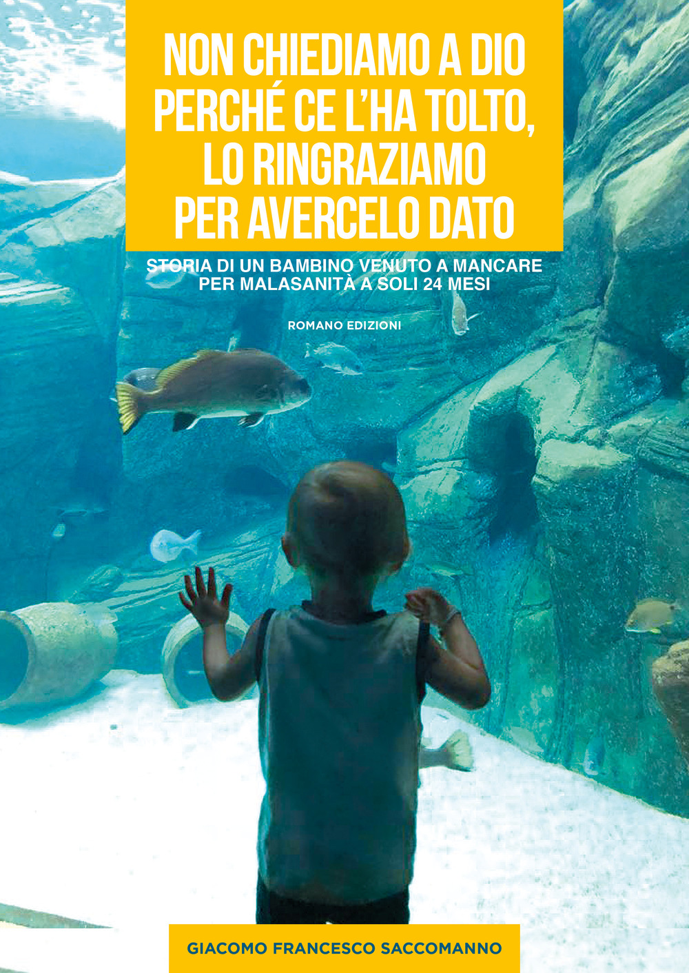 Non chiediamo a Dio perché ce l'ha tolto, lo ringraziamo per avercelo dato. Storia di un bambino venuto a mancare per malasanità a soli 24 mesi