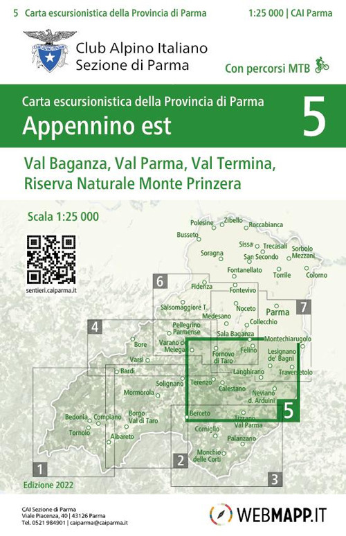 Appennino est - Val Baganza, Val Parma, Val Termina, Riserva Naturale Monte Prinzera