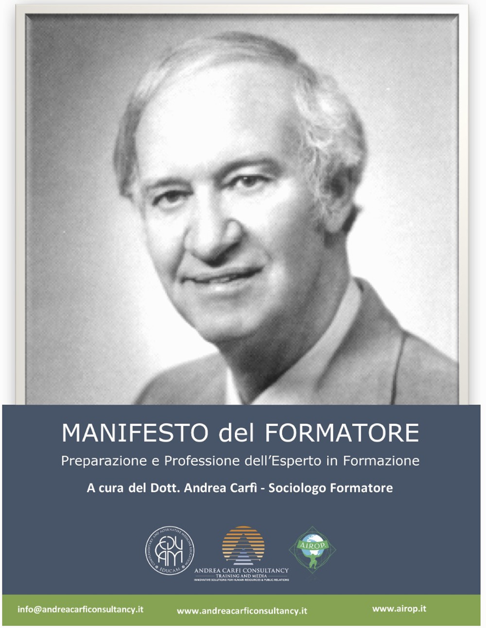 Manifesto del formatore. Preparazione e professione dell'esperto in formazione