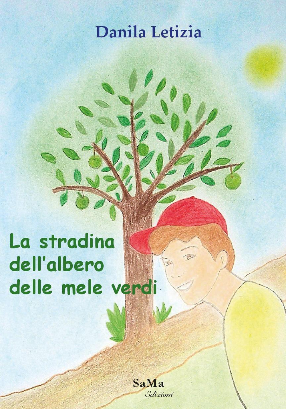 La stradina dell'albero delle mele verdi