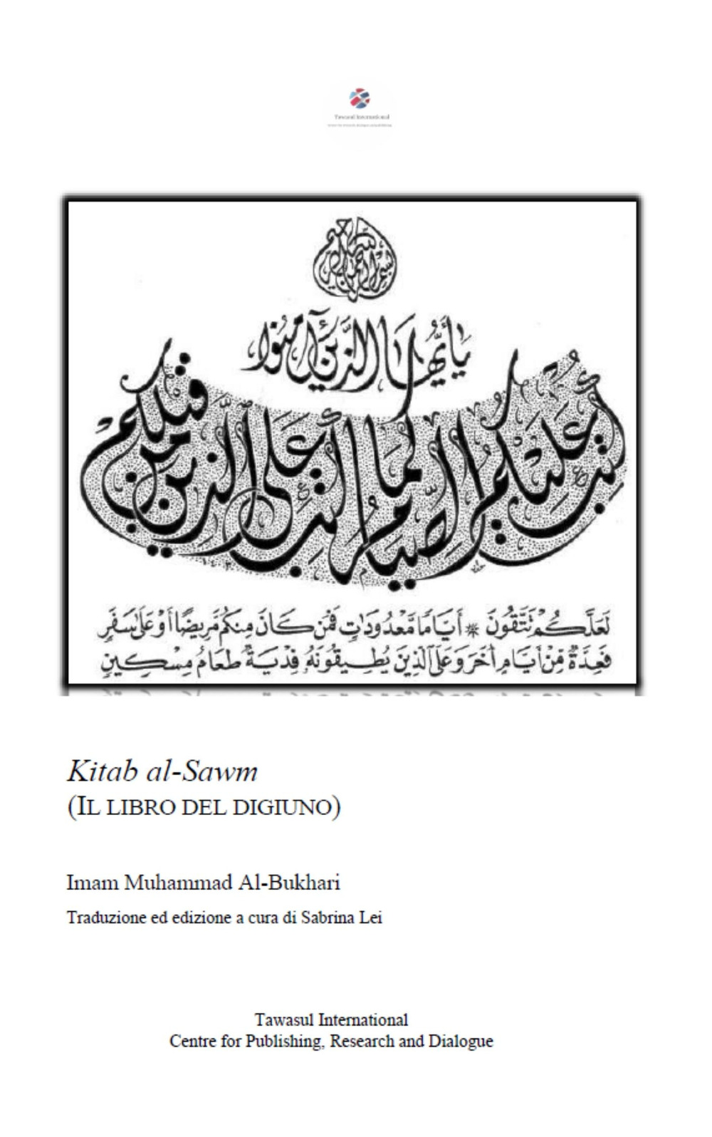 Kitab al-Sawm. Il libro del digiuno