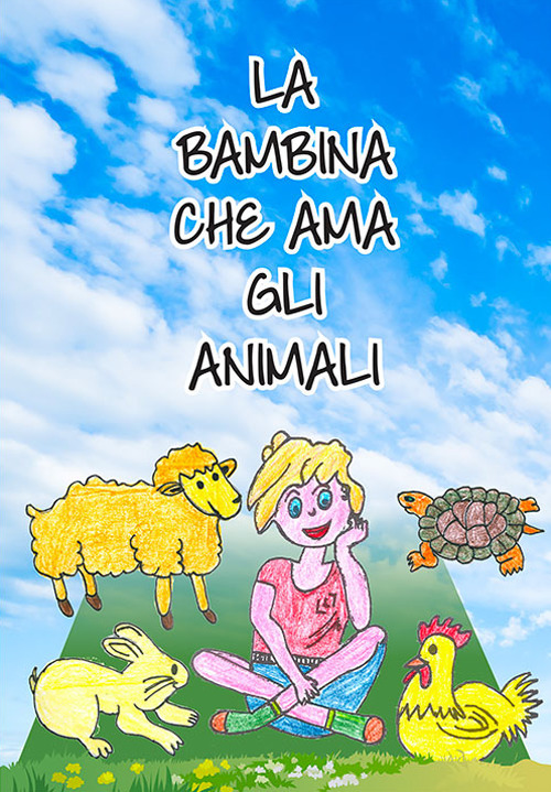 La bambina che ama gli animali