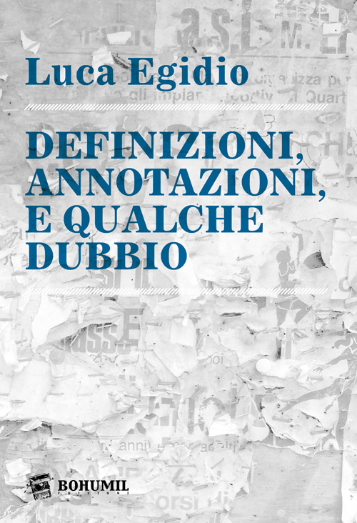 Definizioni, annotazioni, e qualche dubbio