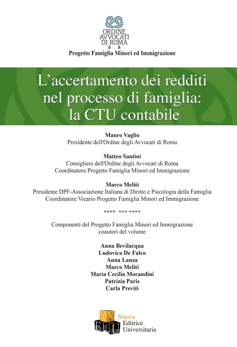 L'accertamento dei redditi nel processo di famiglia: la CTU contabile