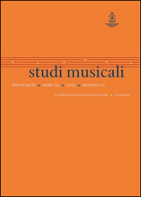 Studi musicali (2013). N.S.. Ediz. multilingue. Vol. 2