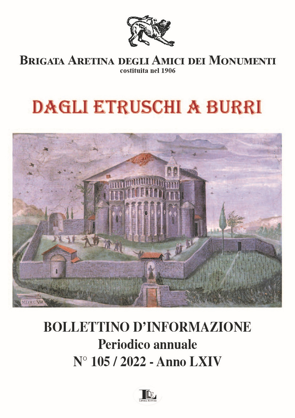 Bollettino d'informazione (2022). Vol. 105: Dagli Etruschi a Burri