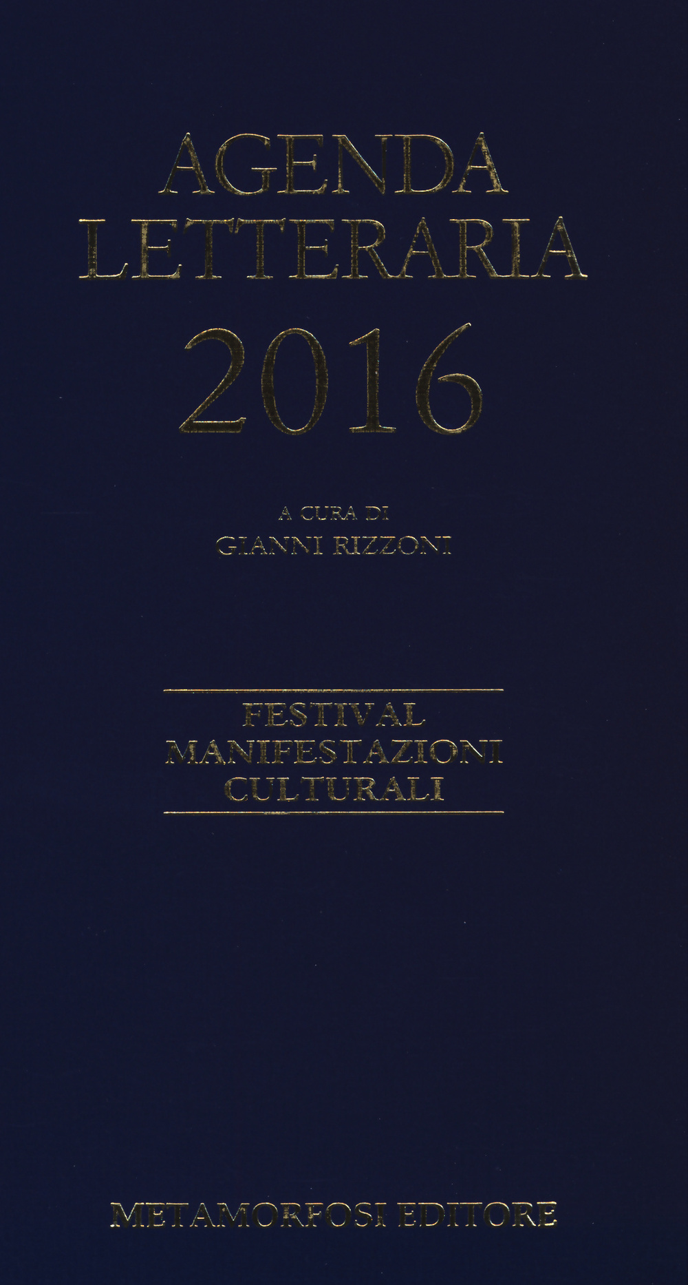 Agenda letteraria 2016