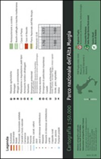 Cartografia 1:50.000 del parco nazionale dell'Alta Murgia