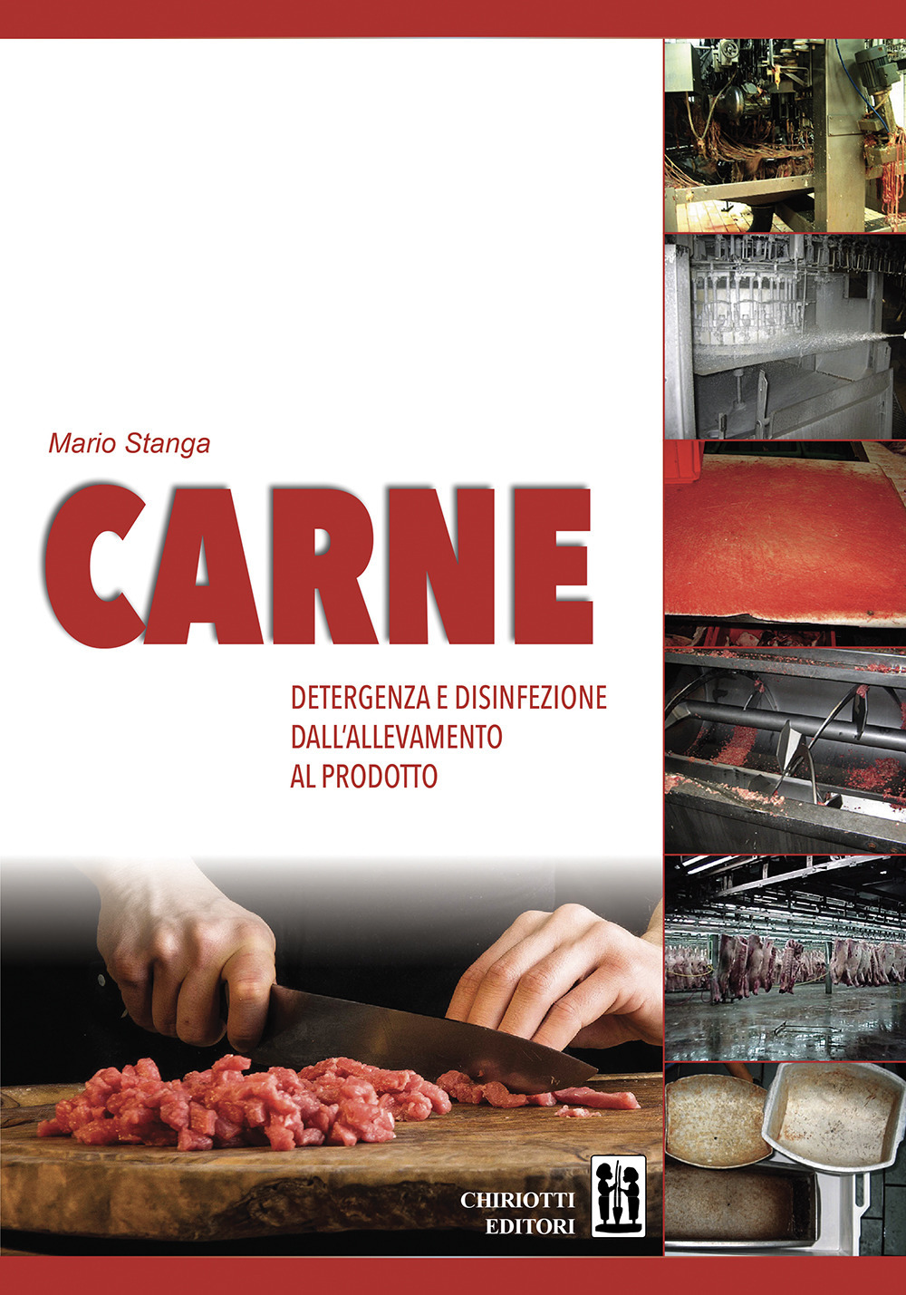 Carne detergenza e disinfezione dall'allevamento al prodotto