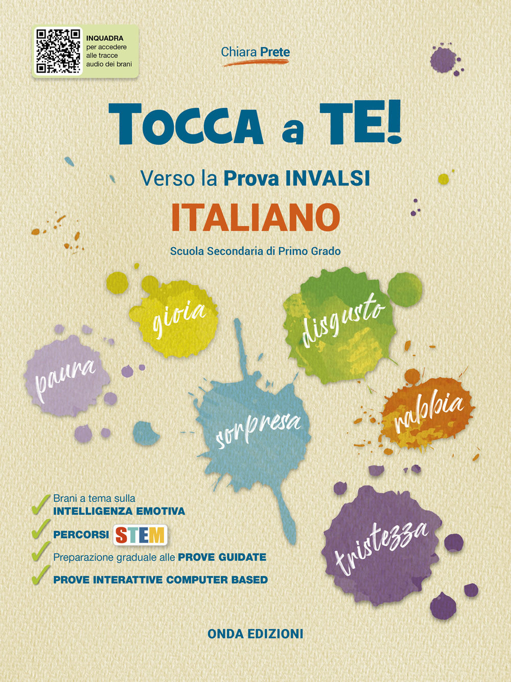 Tocca a te! Italiano. Verso le Prove INVALSI. Ediz. per la scuola