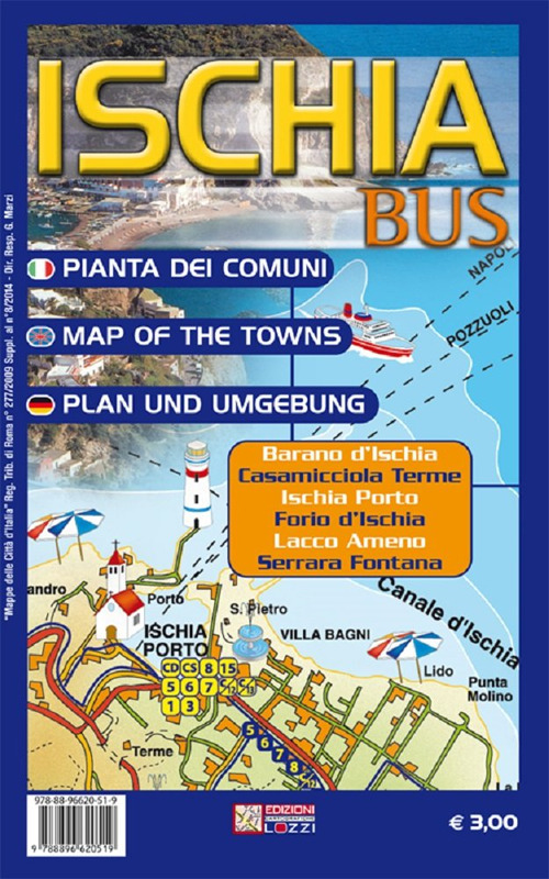 Ischia bus. Pianta