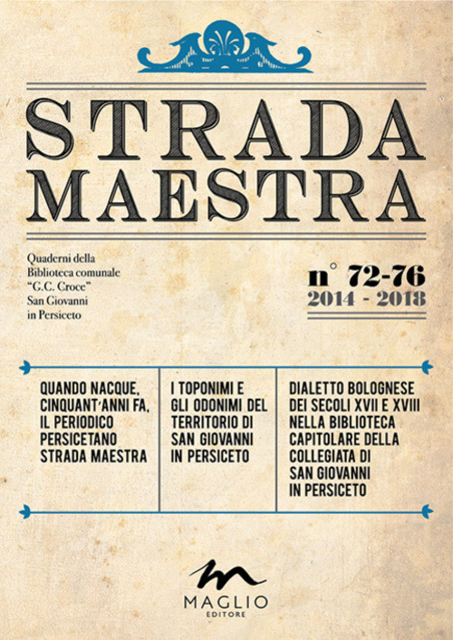 Strada Maestra. Nuova ediz.. Vol. 72-76