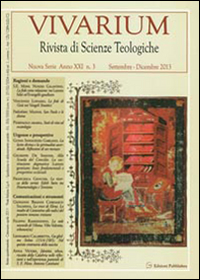 Vivarium. Rivista di scienze teologiche (2013). Vol. 3