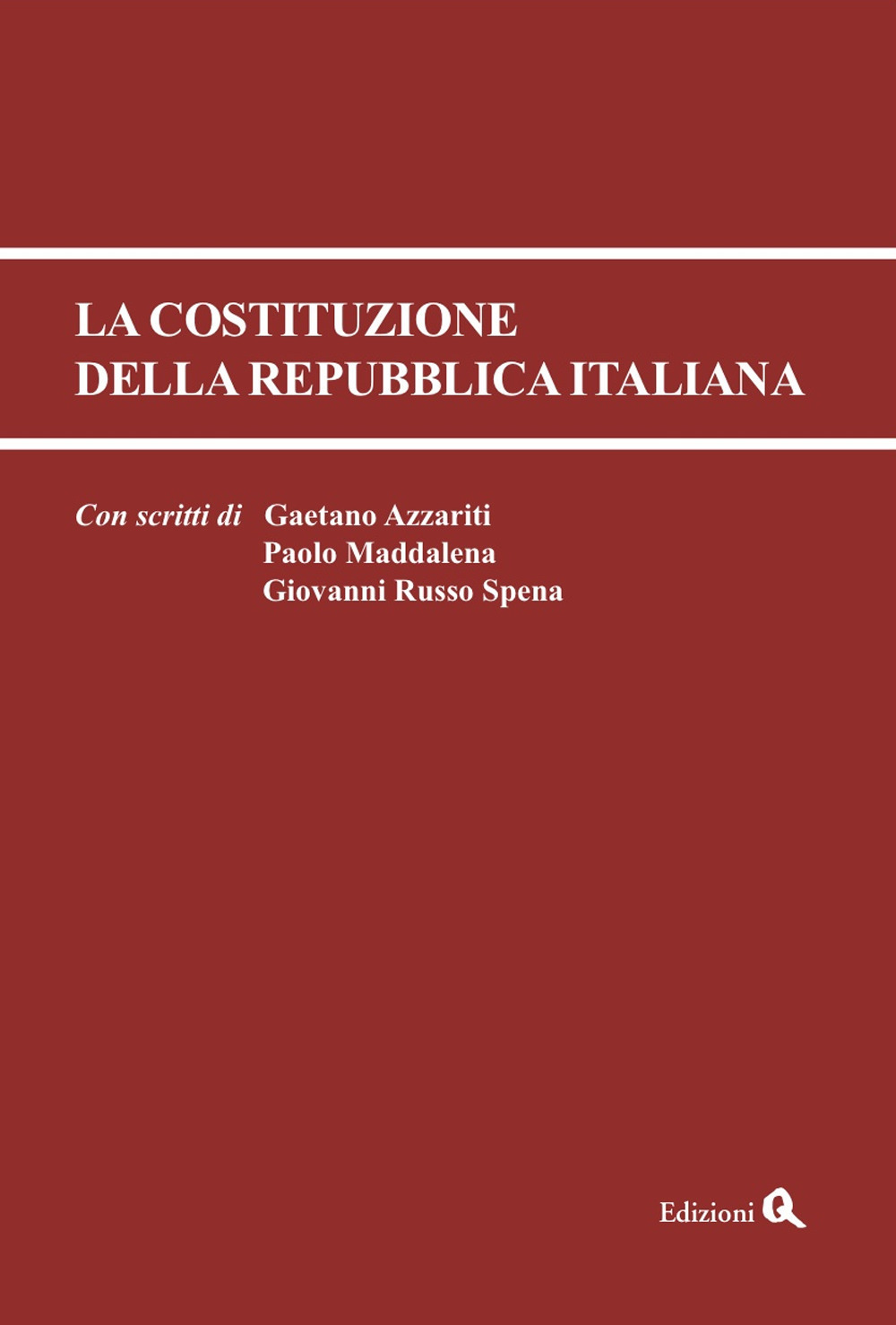 La Costituzione della Repubblica Italiana