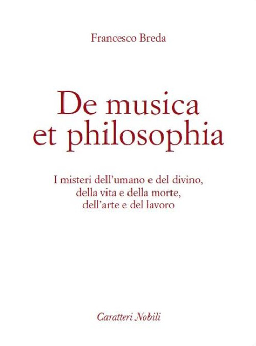 De musica et philosophia
