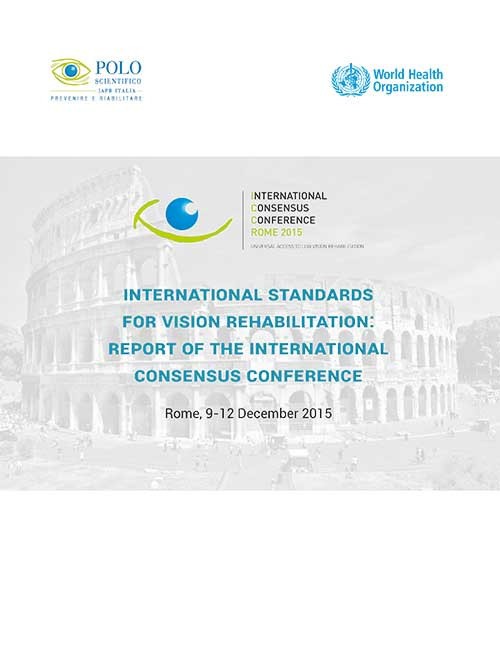 International standards for vision rehabilitation: report of the international consensus conference (Roma, 9-12 dicembre 2015)