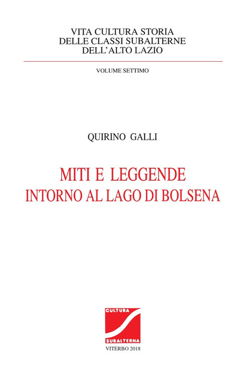 Miti e leggende intorno al lago di Bolsena