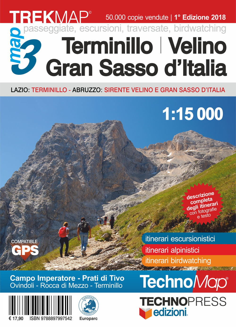 Terminillo, Velino, Gran Sasso, 3Map