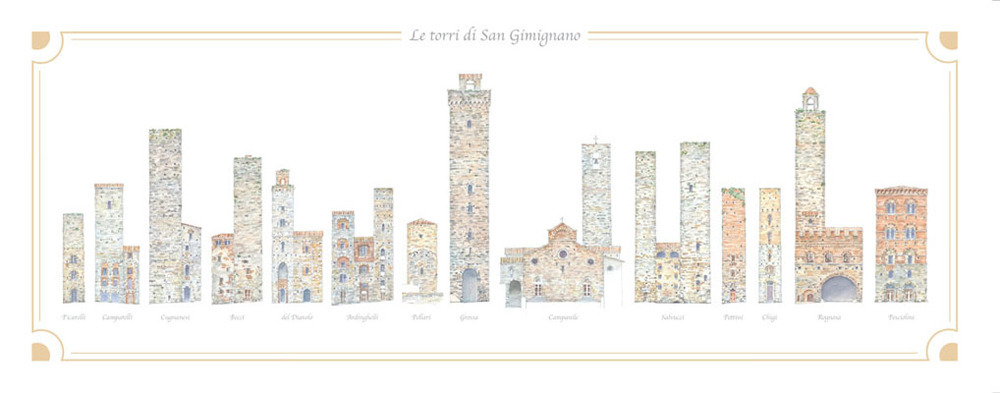 Le torri di San Gimignano. Ediz. multilingue