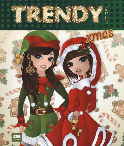 Trendy model. Xmas. Con adesivi