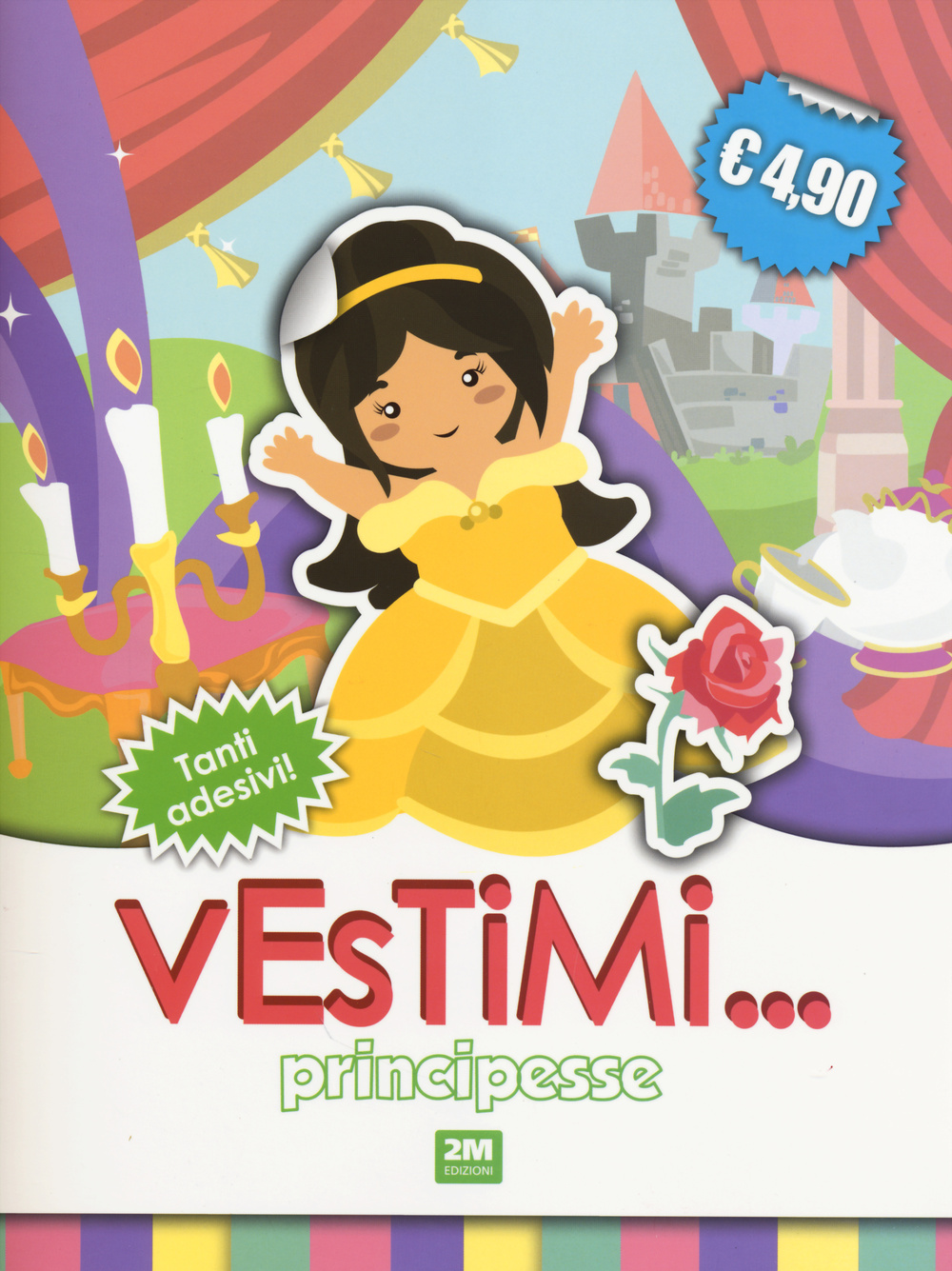 Principesse. Vestimi... Con adesivi. Ediz. illustrata