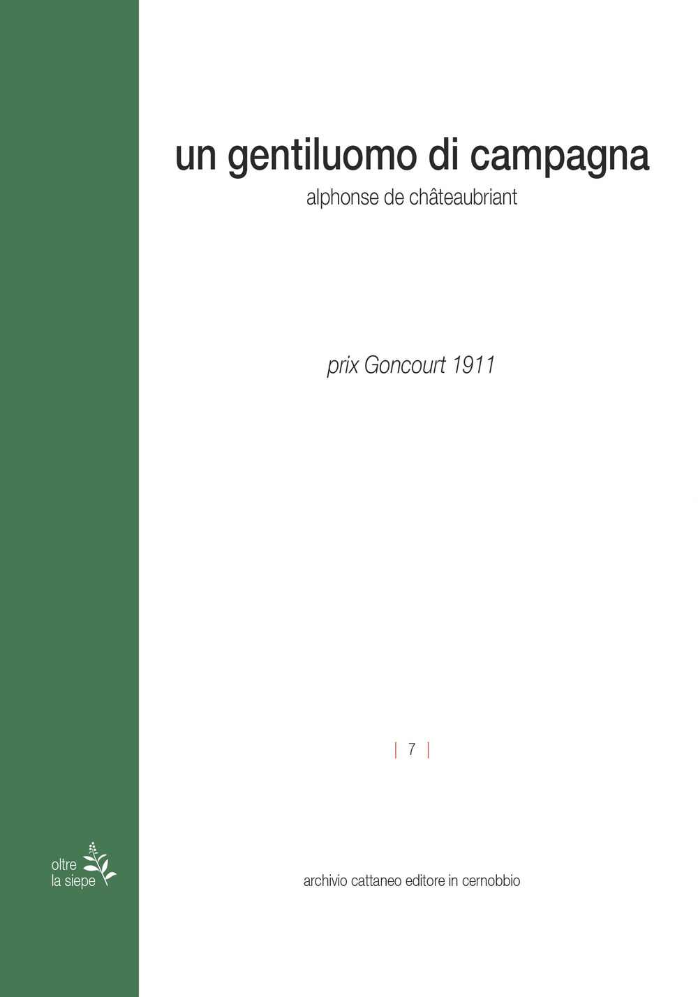 Un gentiluomo di campagna