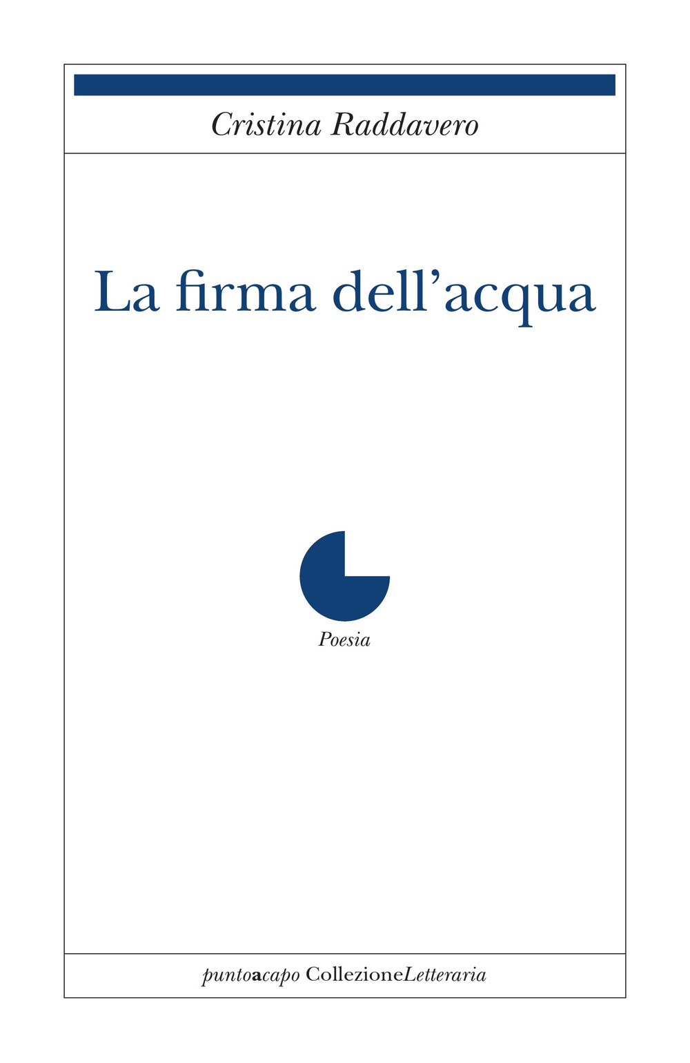 La firma dell'acqua