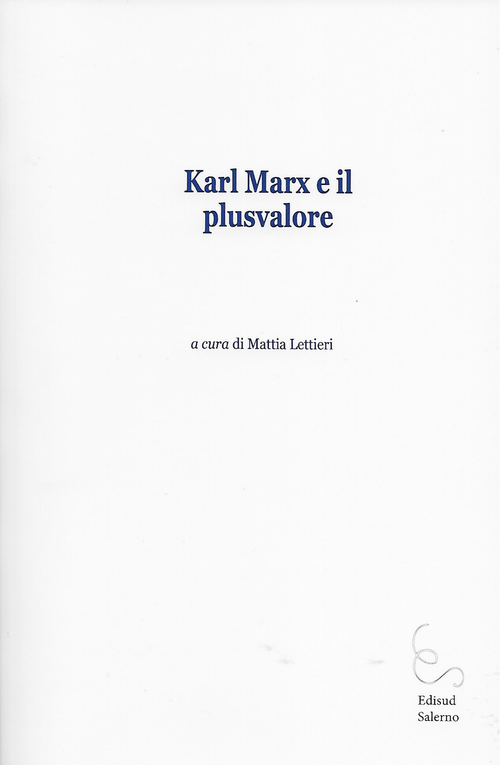 Karl Marx e il plusvalore