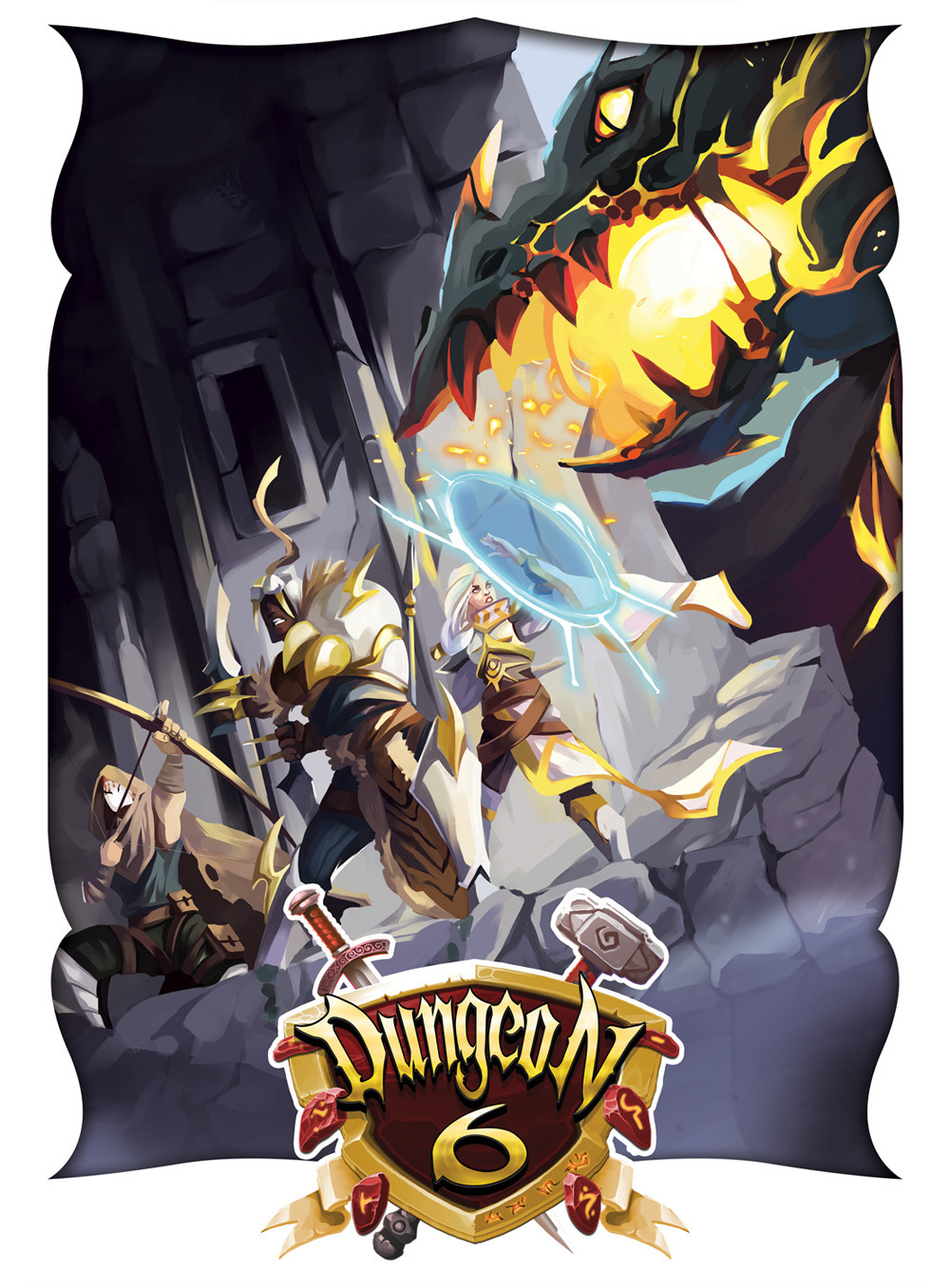 Dungeon 6. Il gioco fantasy di avventure e labirinti procedurali