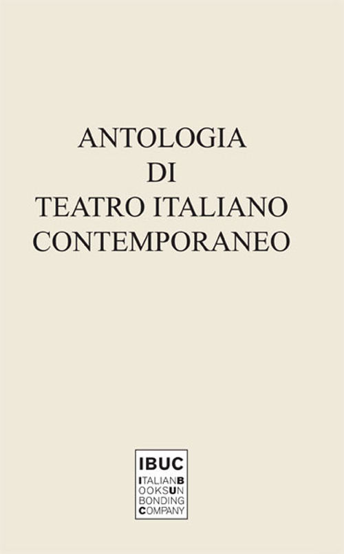 Antologia di teatro italiano contemporaneo